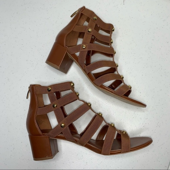 Marc Fisher Julee Brown Gladiator Sandals - Picture 9 of 15